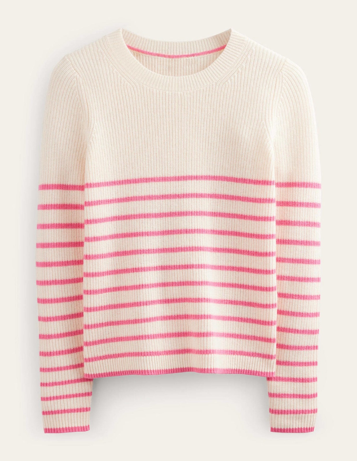 Lady Jumper in Ivory at Boden GOOFASH