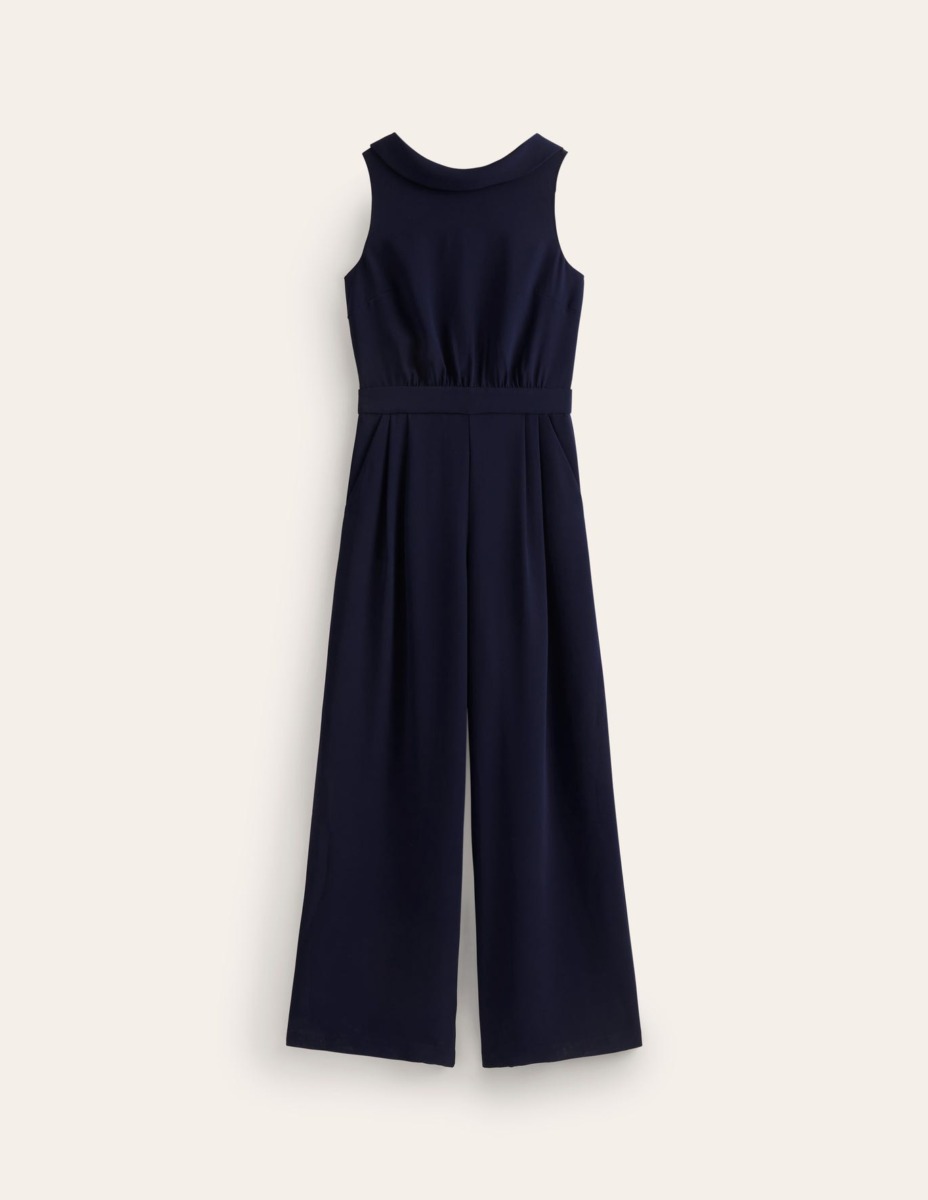 Lady Jumpsuit in Blue Boden GOOFASH