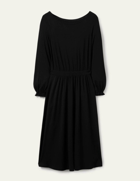 Lady Midi Dress Black at Boden GOOFASH