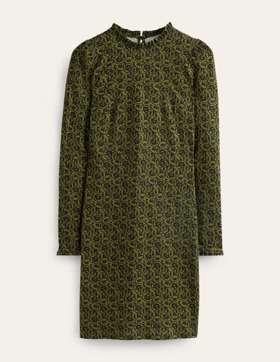 Lady Mini Dress Olive from Boden GOOFASH