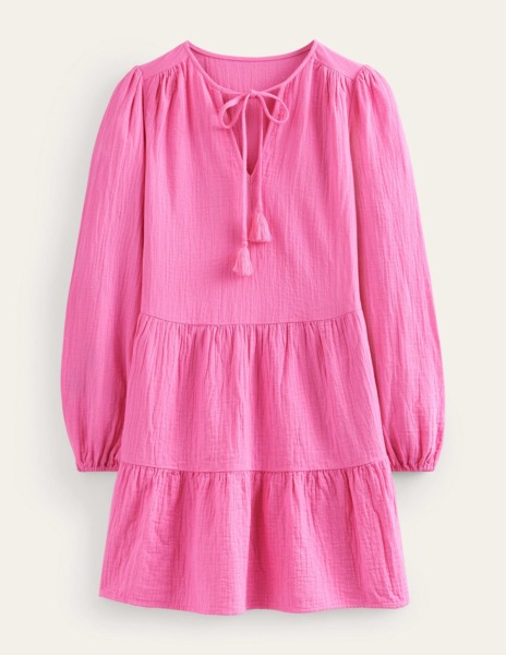 Lady Mini Dress - Pink - Boden GOOFASH