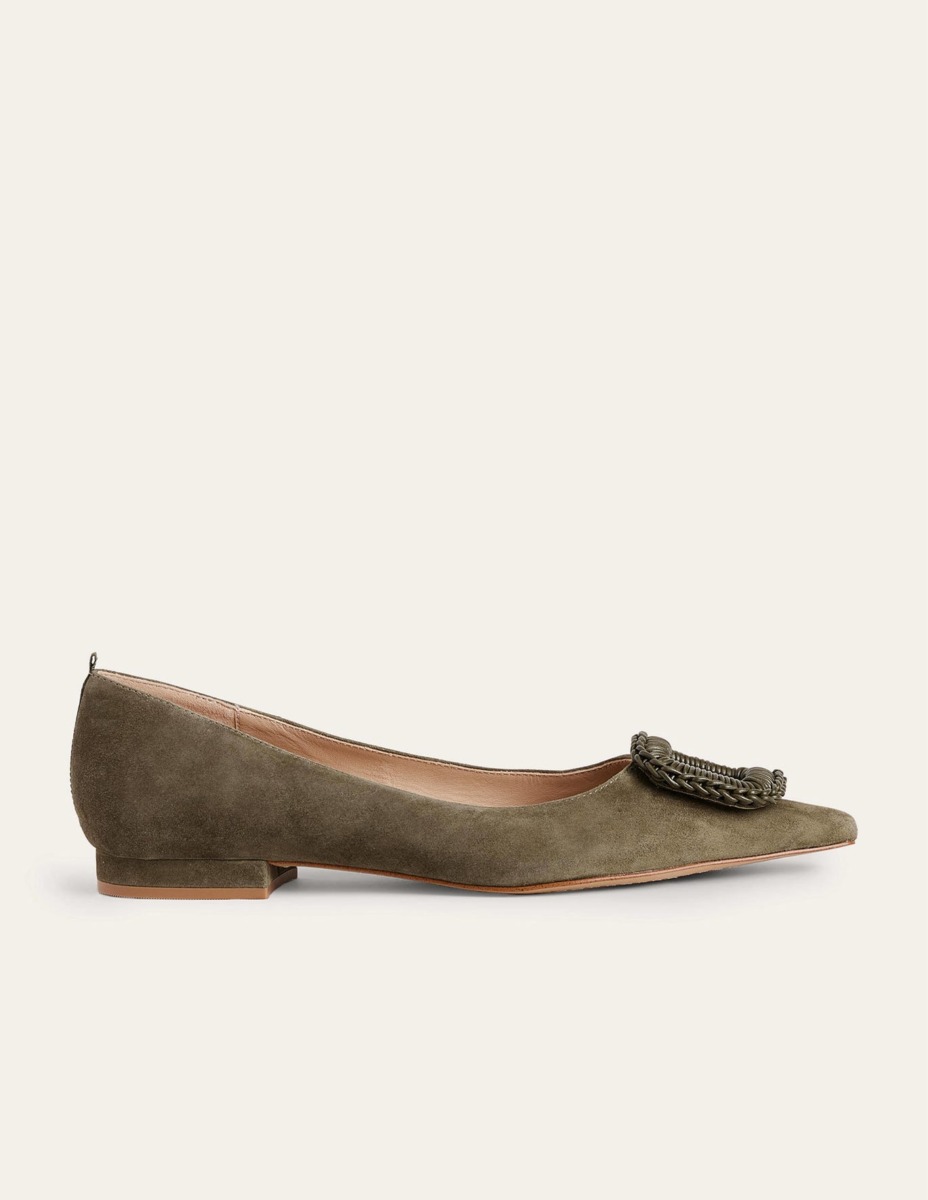 Lady Olive Flat Ballerinas from Boden GOOFASH