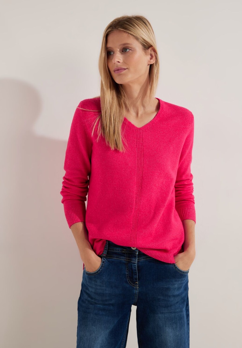 Lady Pink Pullover by Cecil GOOFASH