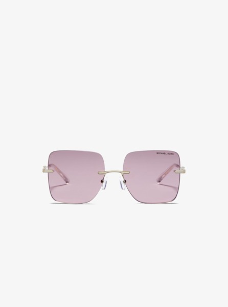 Lady Pink Sunglasses by Michael Kors GOOFASH