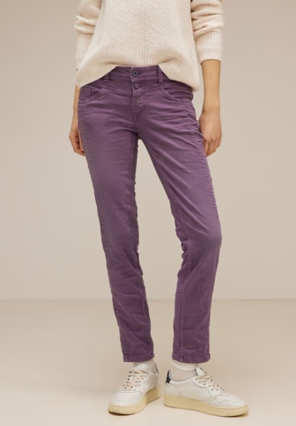 Lady Purple Jeans - Street One GOOFASH