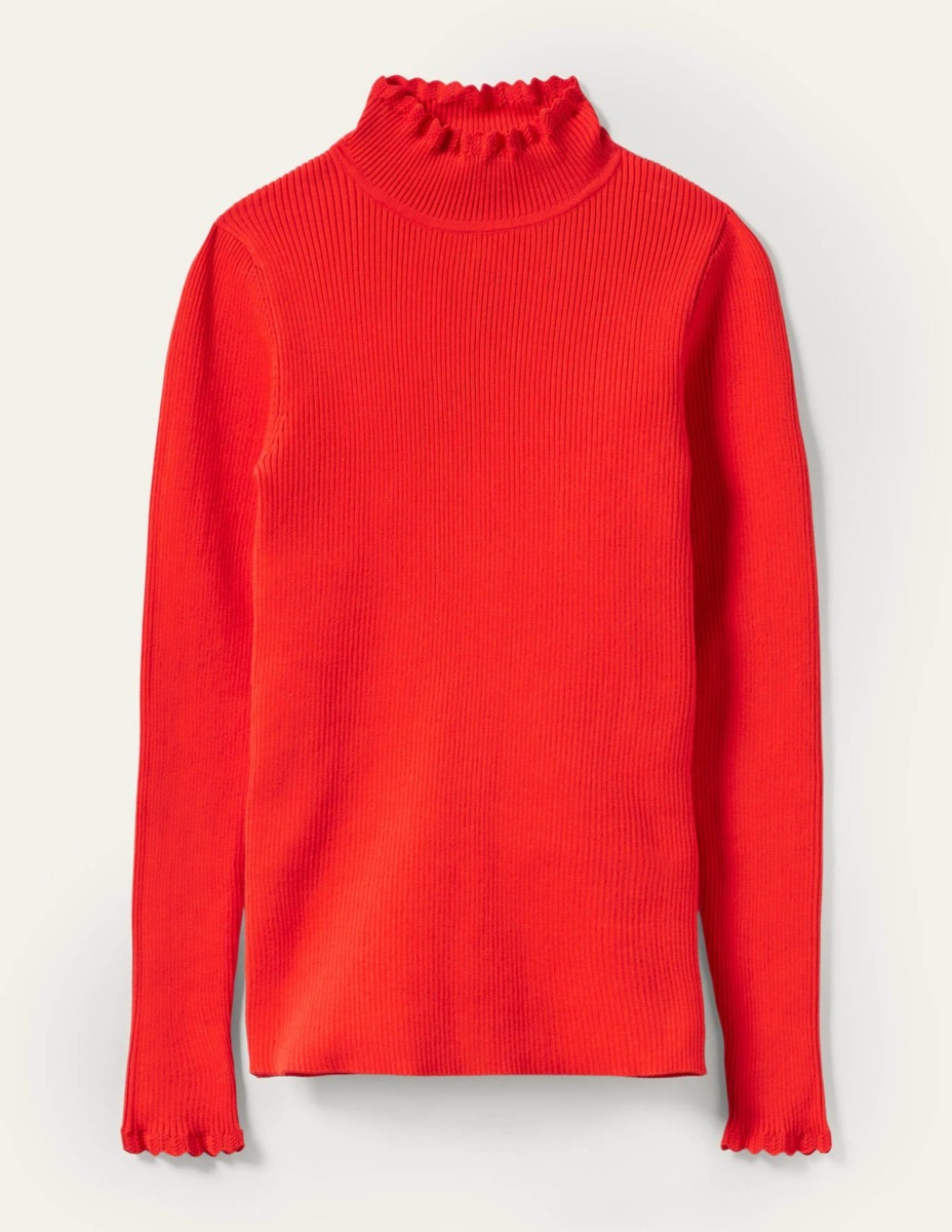 Lady Red Jumper - Boden GOOFASH