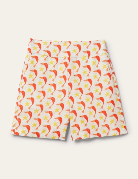 Lady Red Shorts by Boden GOOFASH
