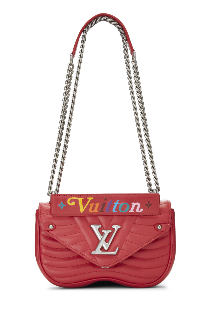 Lady Shoulder Bag in Red Louis Vuitton WGACA GOOFASH