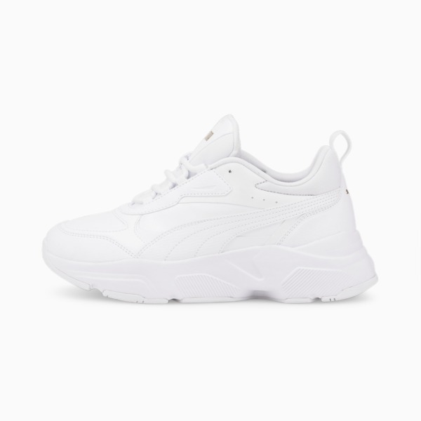 Lady Sneakers in White Puma GOOFASH
