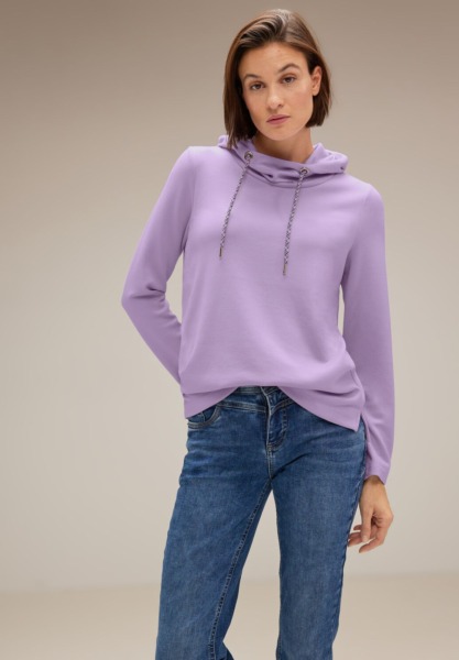 Lady Sweatshirt - Purple - Street One GOOFASH