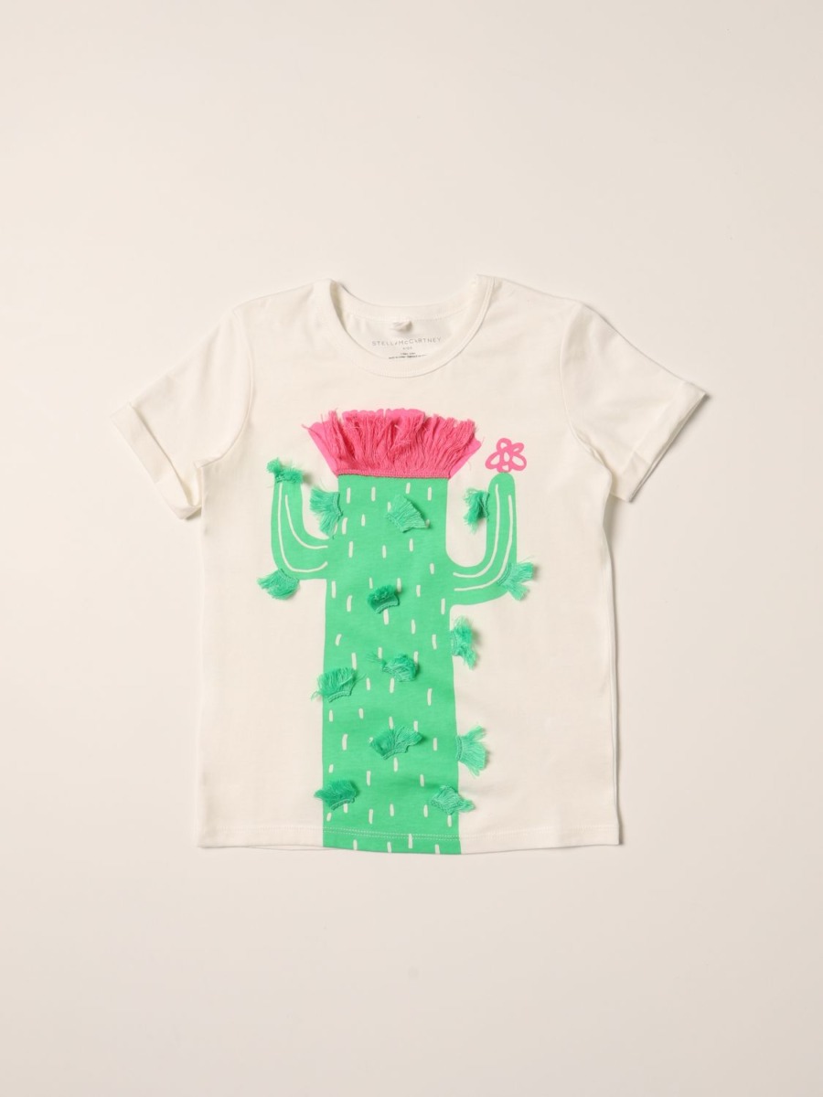 Lady T-Shirt White by Giglio GOOFASH