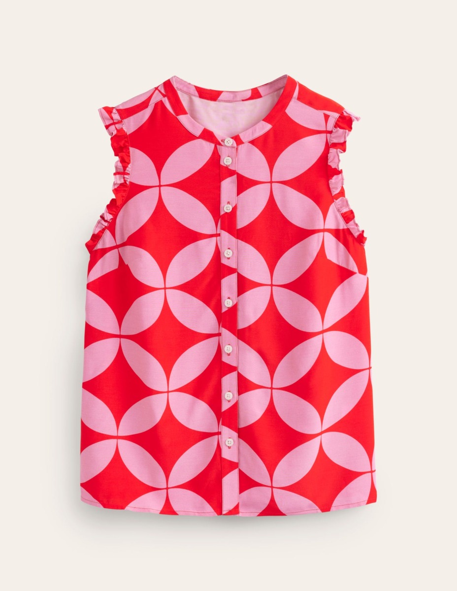 Lady Top Red from Boden GOOFASH