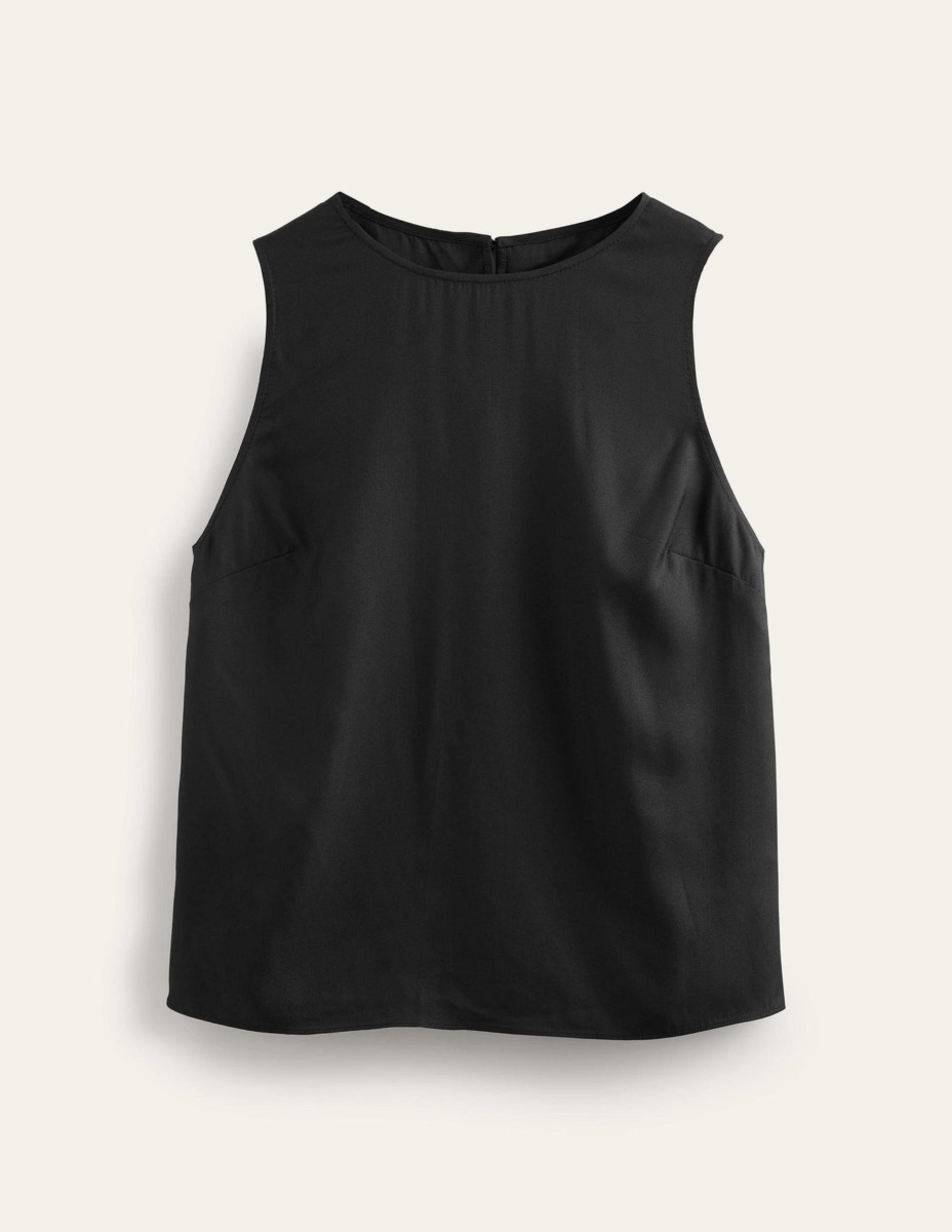 Lady Top in Black - Boden GOOFASH