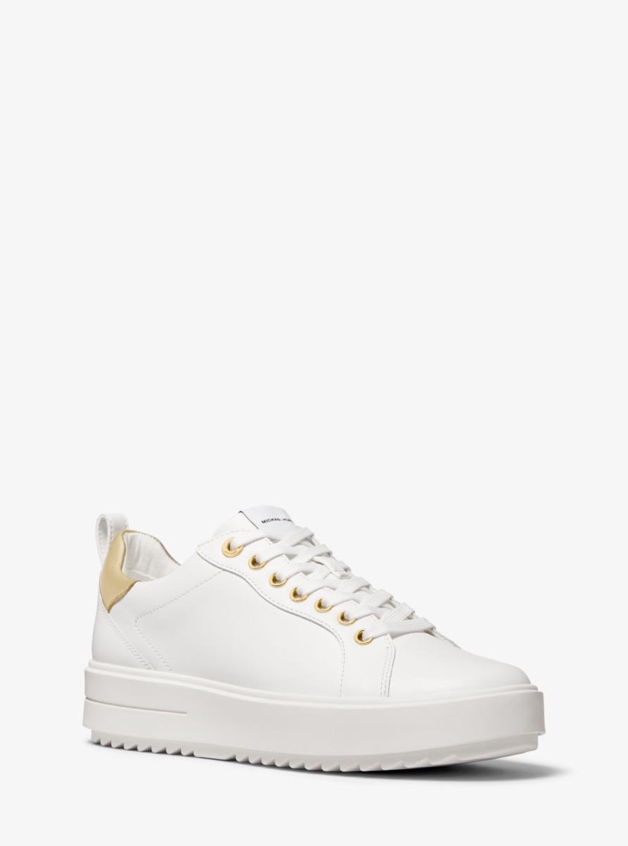 Lady Trainers in White by Michael Kors GOOFASH