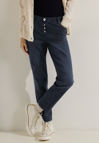 Lady Trousers Blue at Cecil GOOFASH