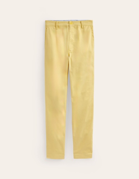 Lady Trousers - Yellow - Boden GOOFASH