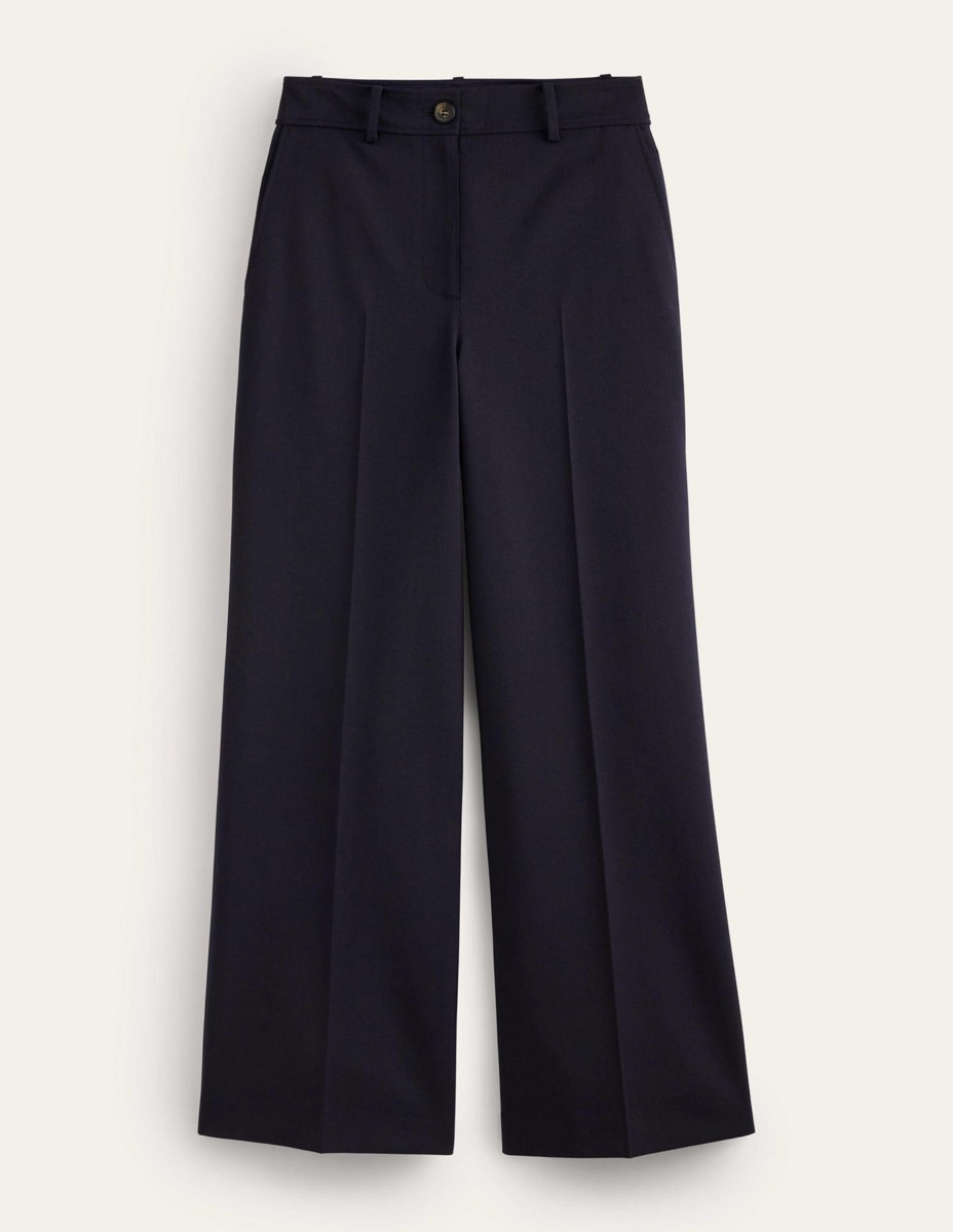 Lady Trousers in Blue - Boden GOOFASH