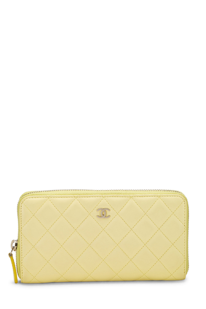 Lady Yellow Wallet Chanel - WGACA GOOFASH