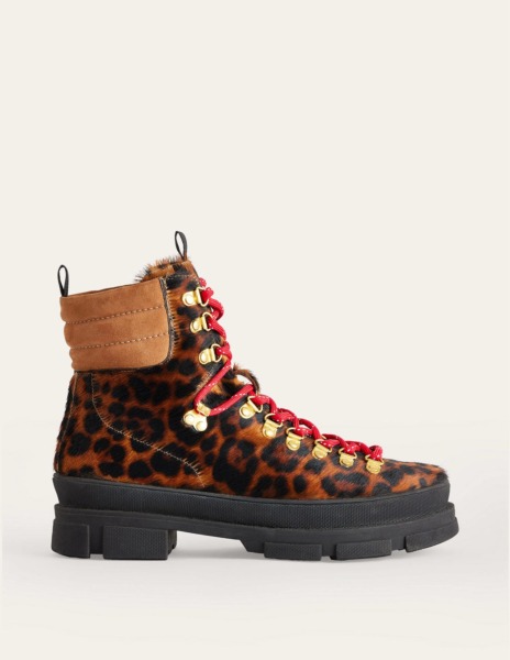Leopard - Hiker Boots - Boden GOOFASH