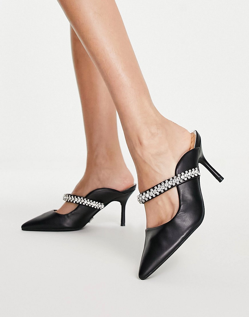 Lipsy - Black Heeled Sandals - Asos Ladies GOOFASH