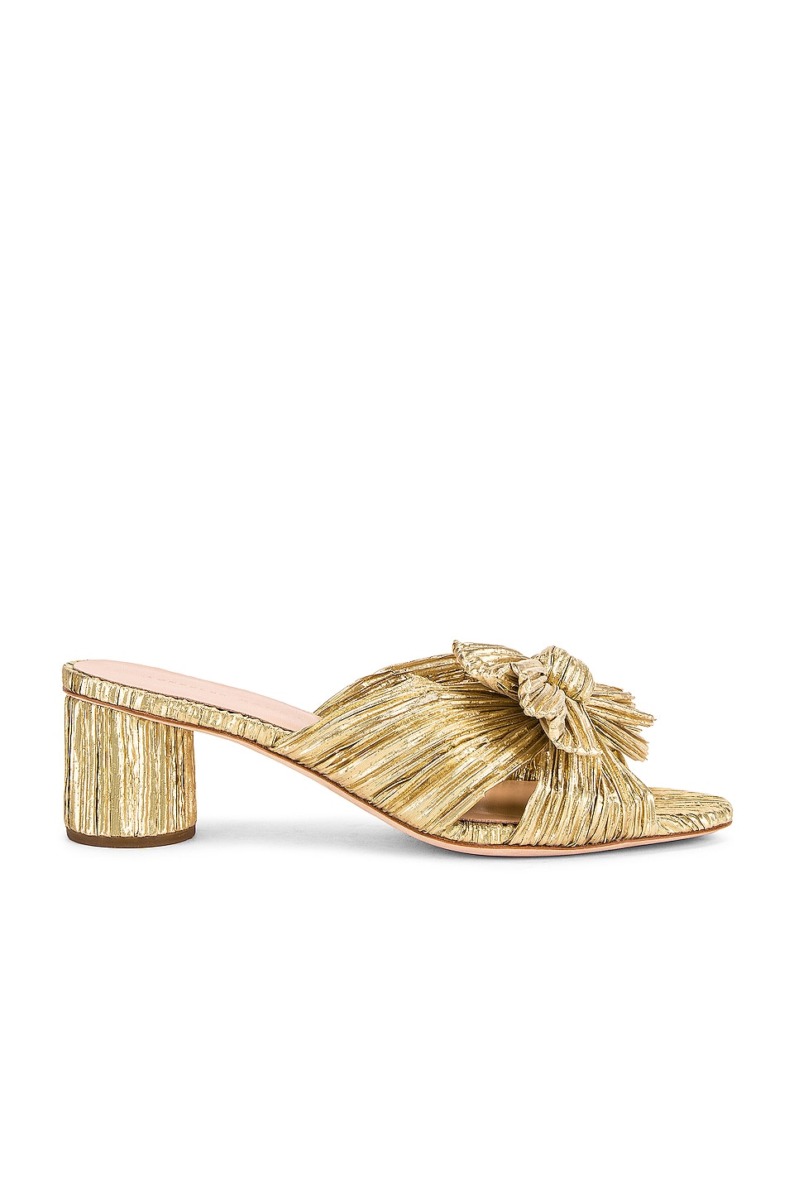 Loeffler Randall - Woman Mules in Gold from Revolve GOOFASH