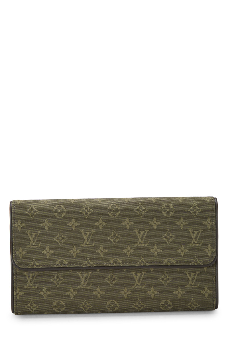Louis Vuitton Green Woman Wallet WGACA GOOFASH