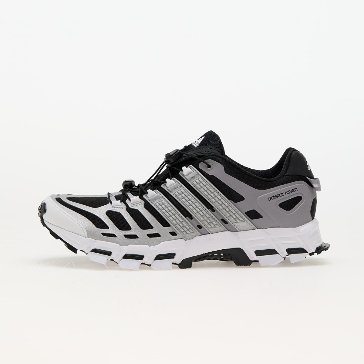 Man Adistar Running Shoes in Silver Adidas - Footshop GOOFASH