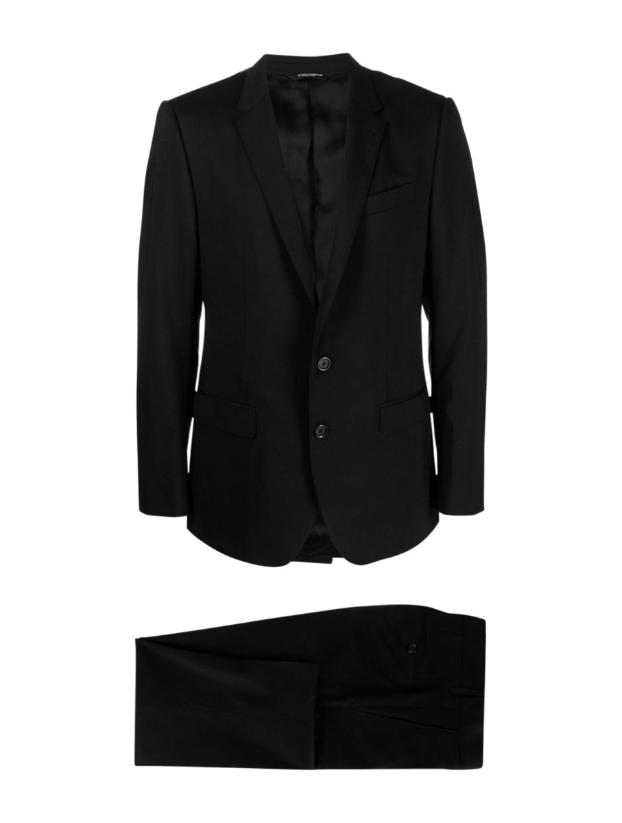 Man Black Suit Dolce & Gabbana Suitnegozi GOOFASH