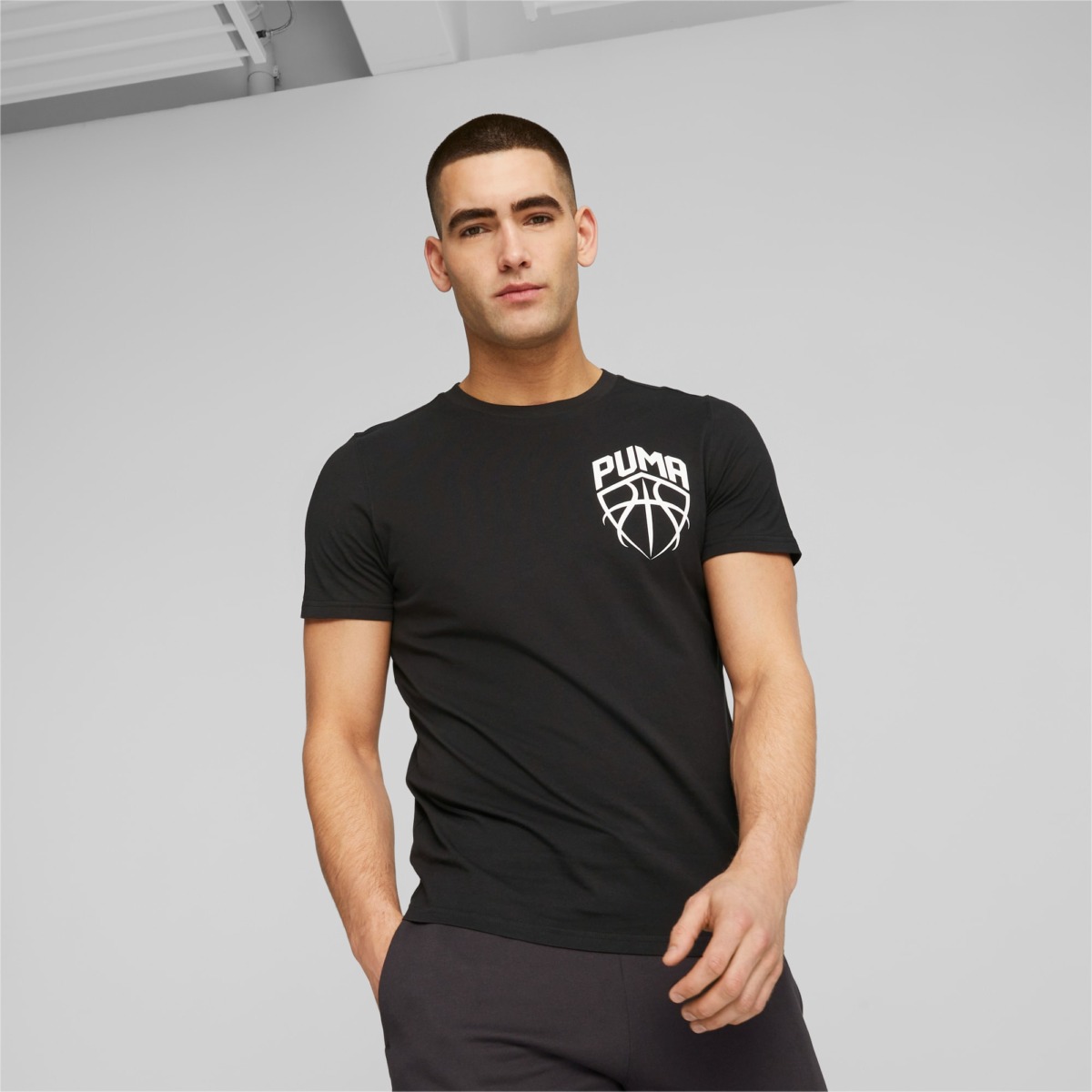 Man T-Shirt Black from Puma GOOFASH
