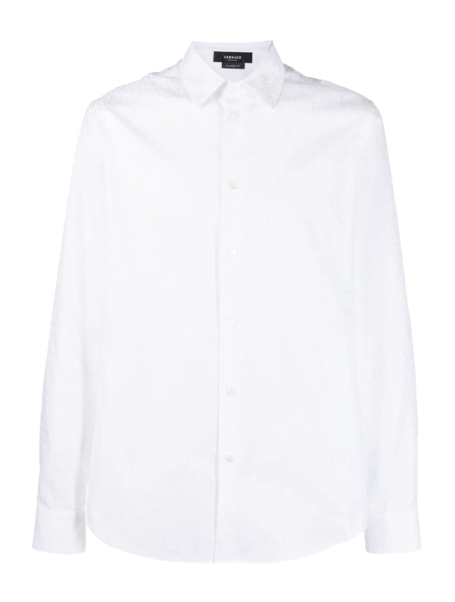Man White Shirt - Suitnegozi - Versace GOOFASH