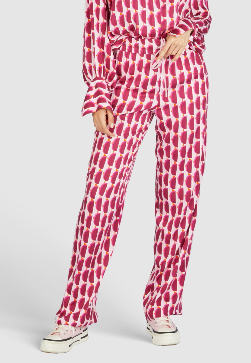 Marc Aurel - Women's Trousers Pink GOOFASH