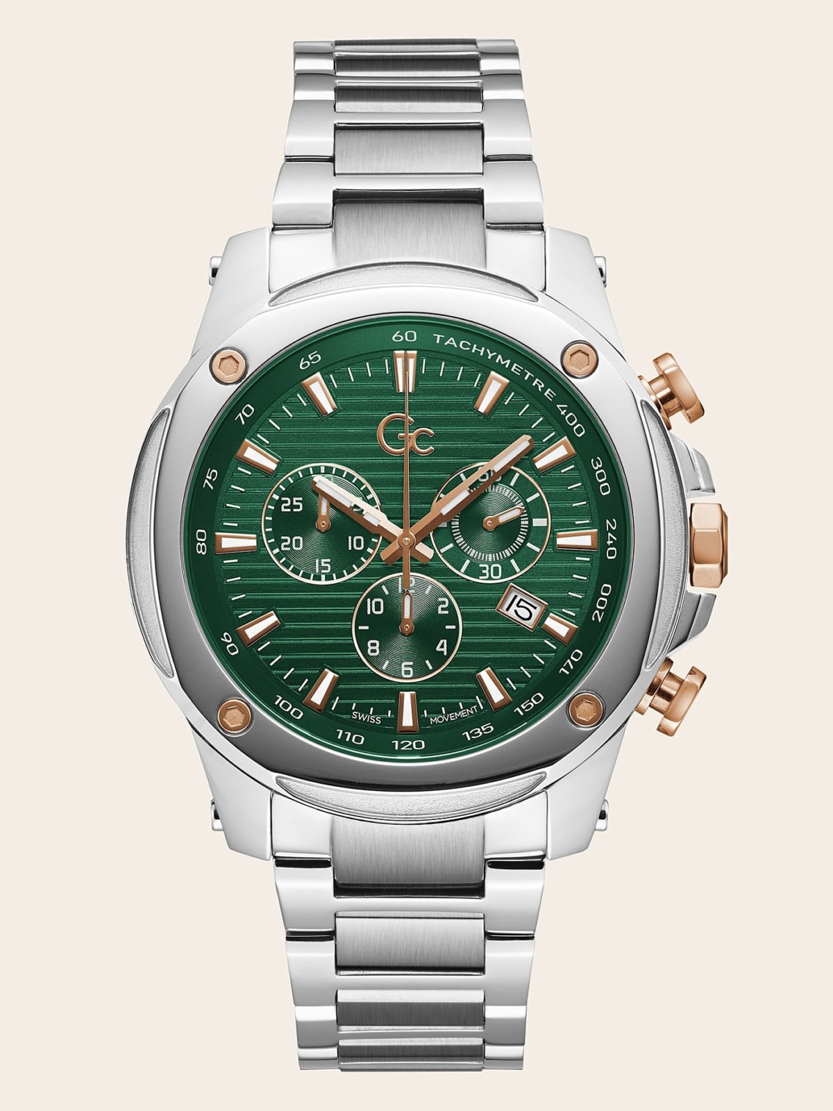 Marciano Guess - Gents Chronograph Watch Silver Guess GOOFASH