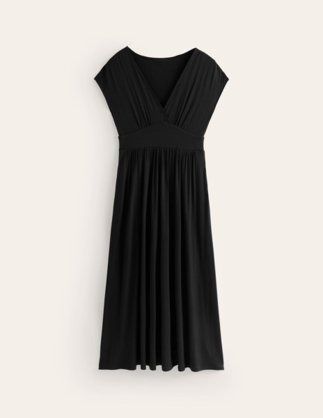 Maxi Dress in Black by Boden GOOFASH