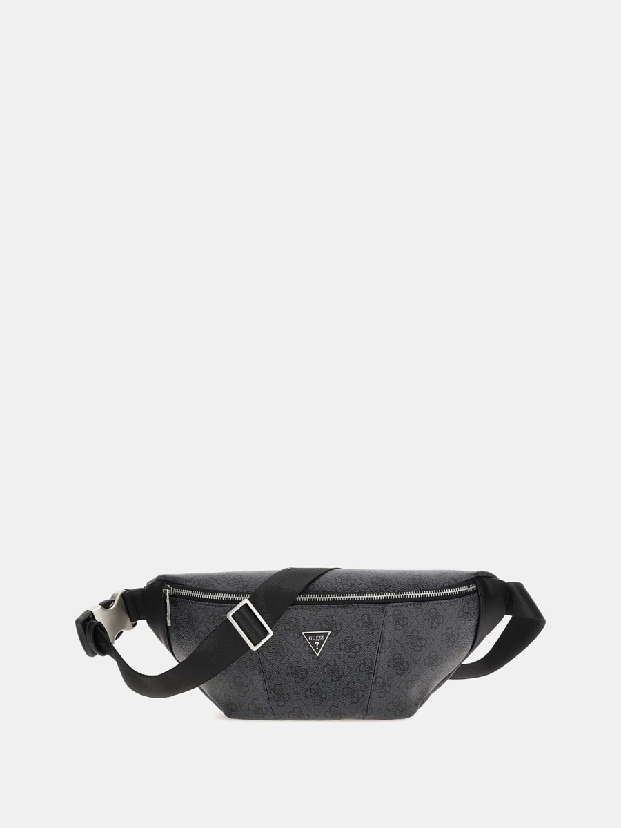 Mens Bag in Black by Guess GOOFASH