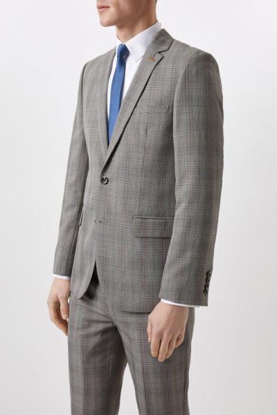 Men's Ivory Blazer from Burton GOOFASH