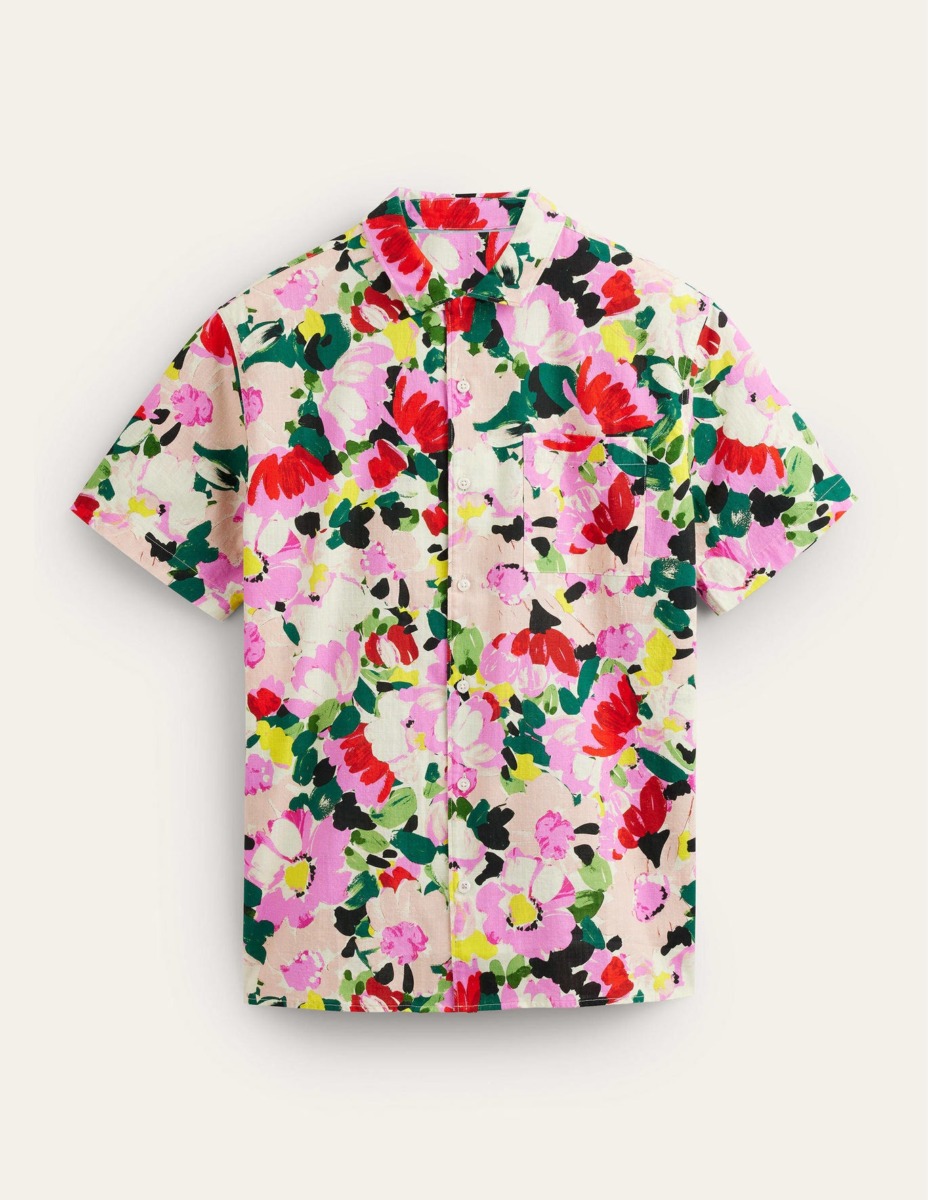 Men's Shirt - Florals - Boden GOOFASH