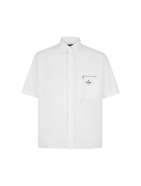 Mens Shirt in White from Suitnegozi GOOFASH
