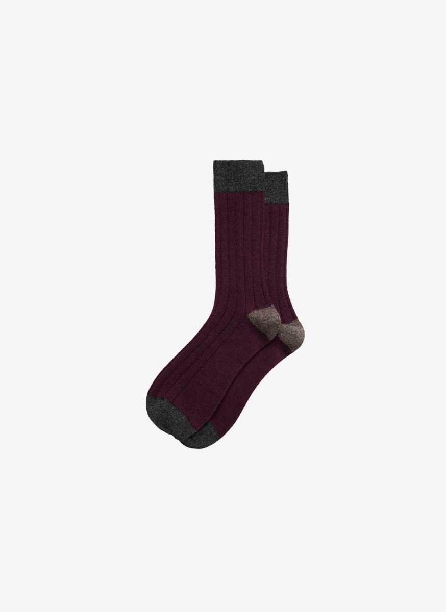 Men's Socks in Beige from Brora GOOFASH