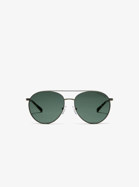 Mens Sunglasses Green - Michael Kors GOOFASH