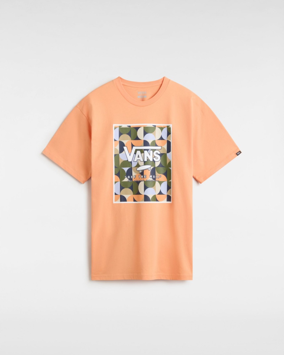 Mens T-Shirt Orange - Vans GOOFASH