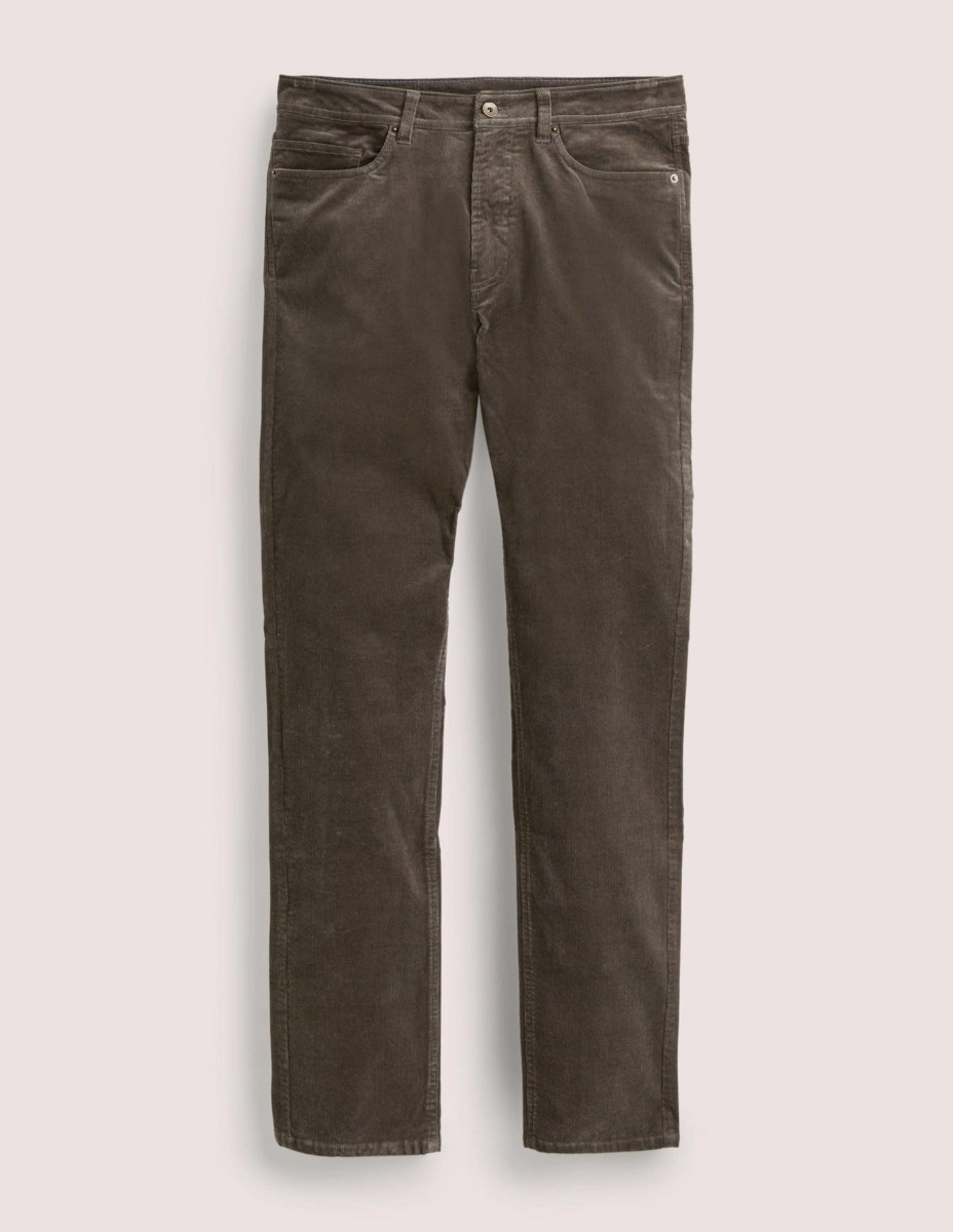 Mens Trousers Grey from Boden GOOFASH
