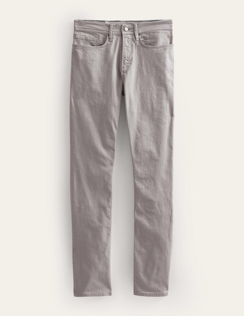 Men's Trousers in Grey Boden GOOFASH