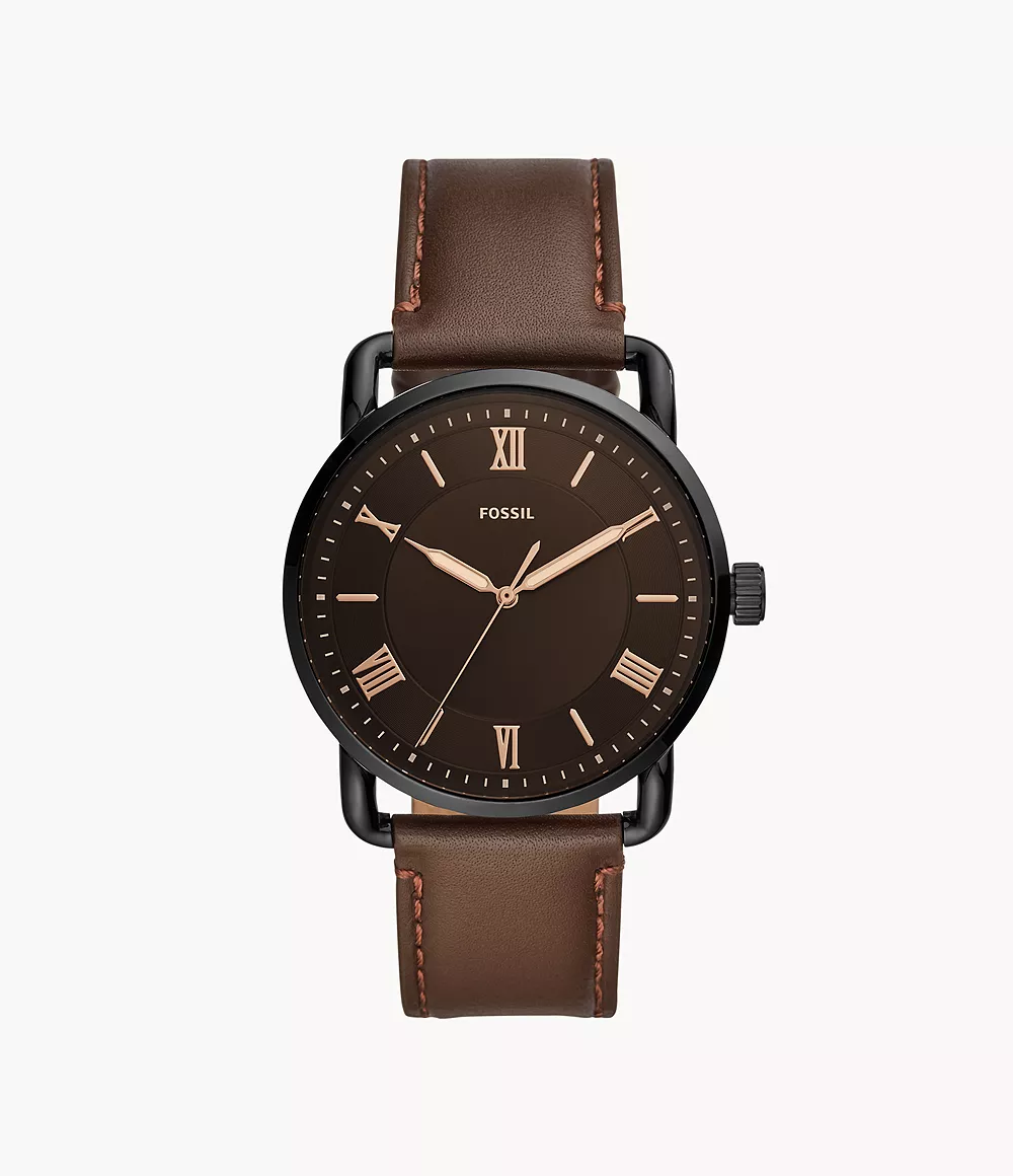 Men's Watch Brown by Fossil GOOFASH