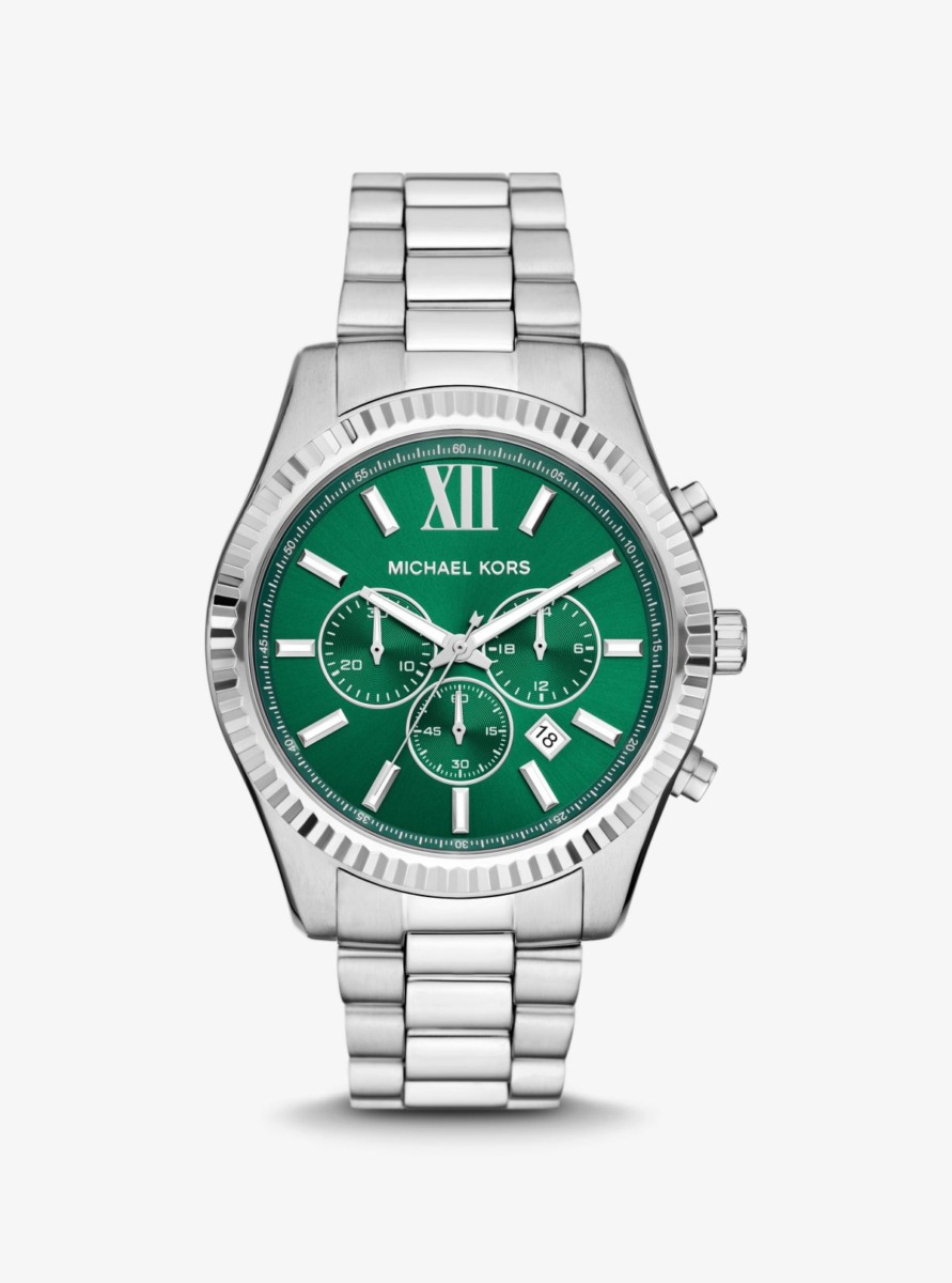 Mens Watch Silver from Michael Kors GOOFASH