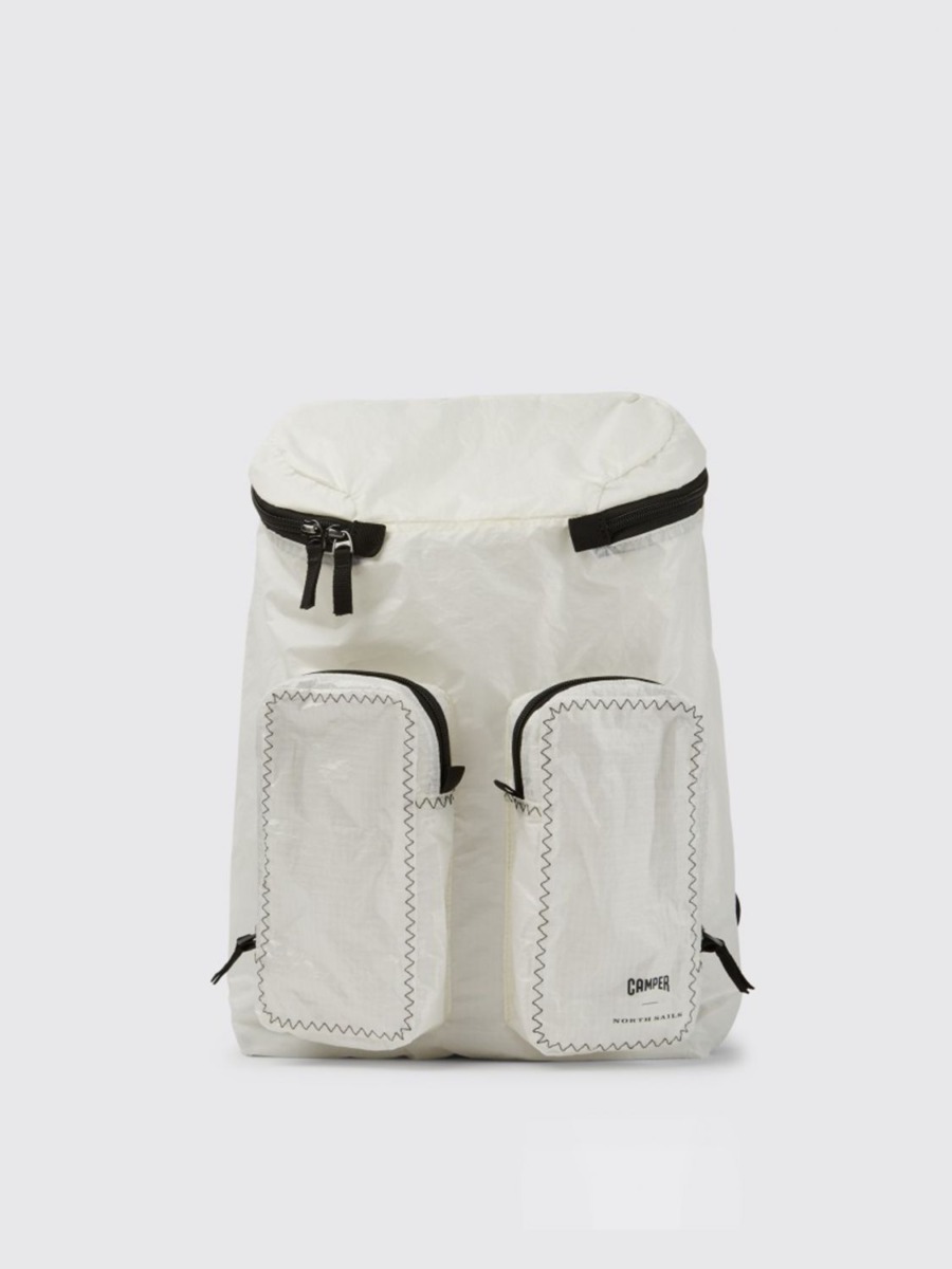 Mens White Backpack from Giglio GOOFASH