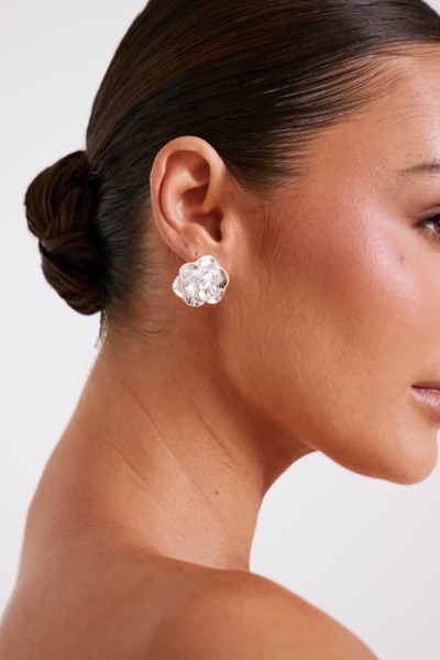 Meshki - Ladies Silver Earrings GOOFASH