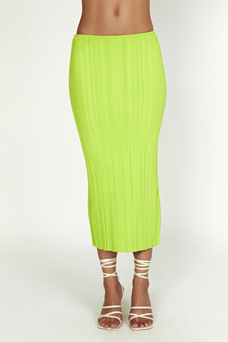 Meshki - Ladies Skirt Green GOOFASH