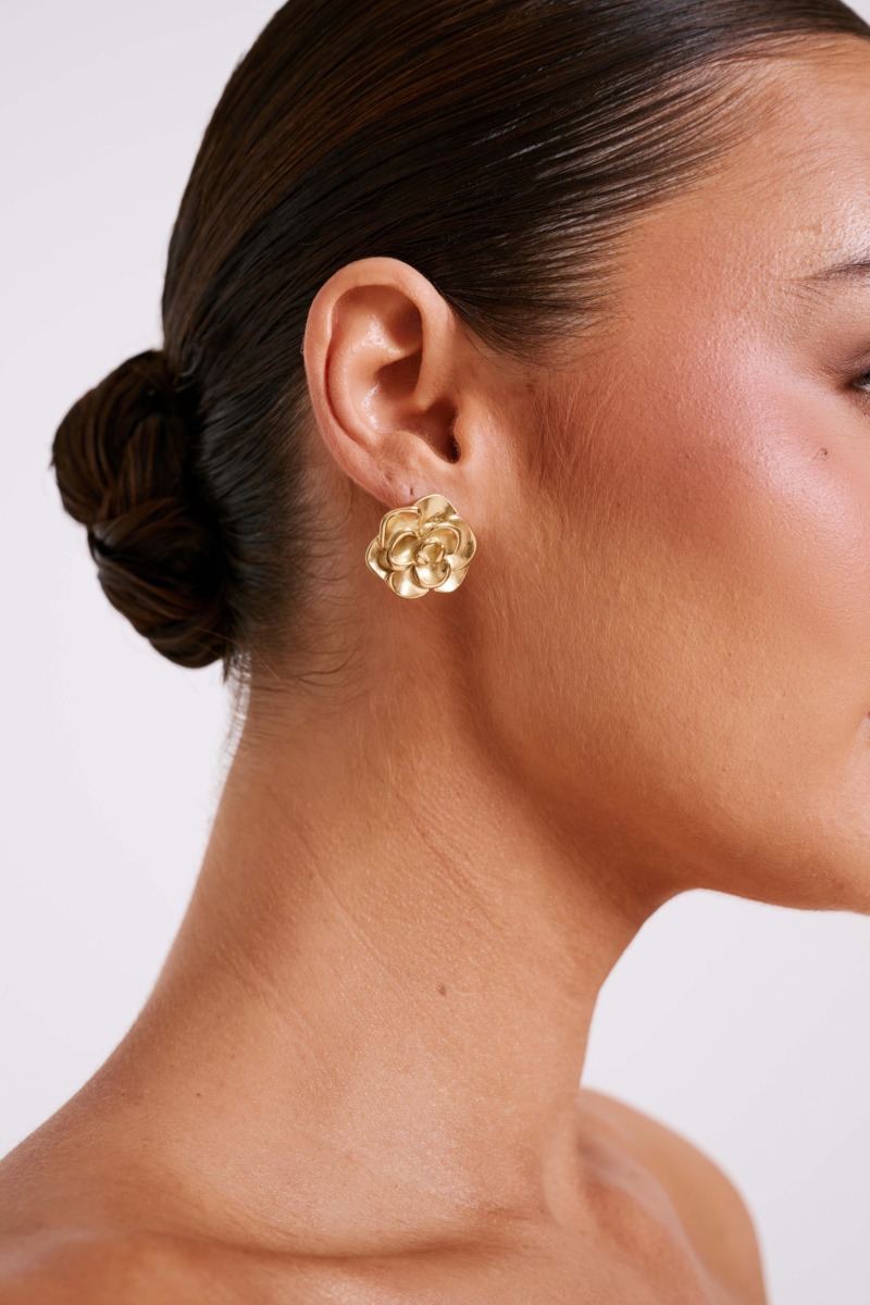 Meshki Woman Earrings in Rose GOOFASH