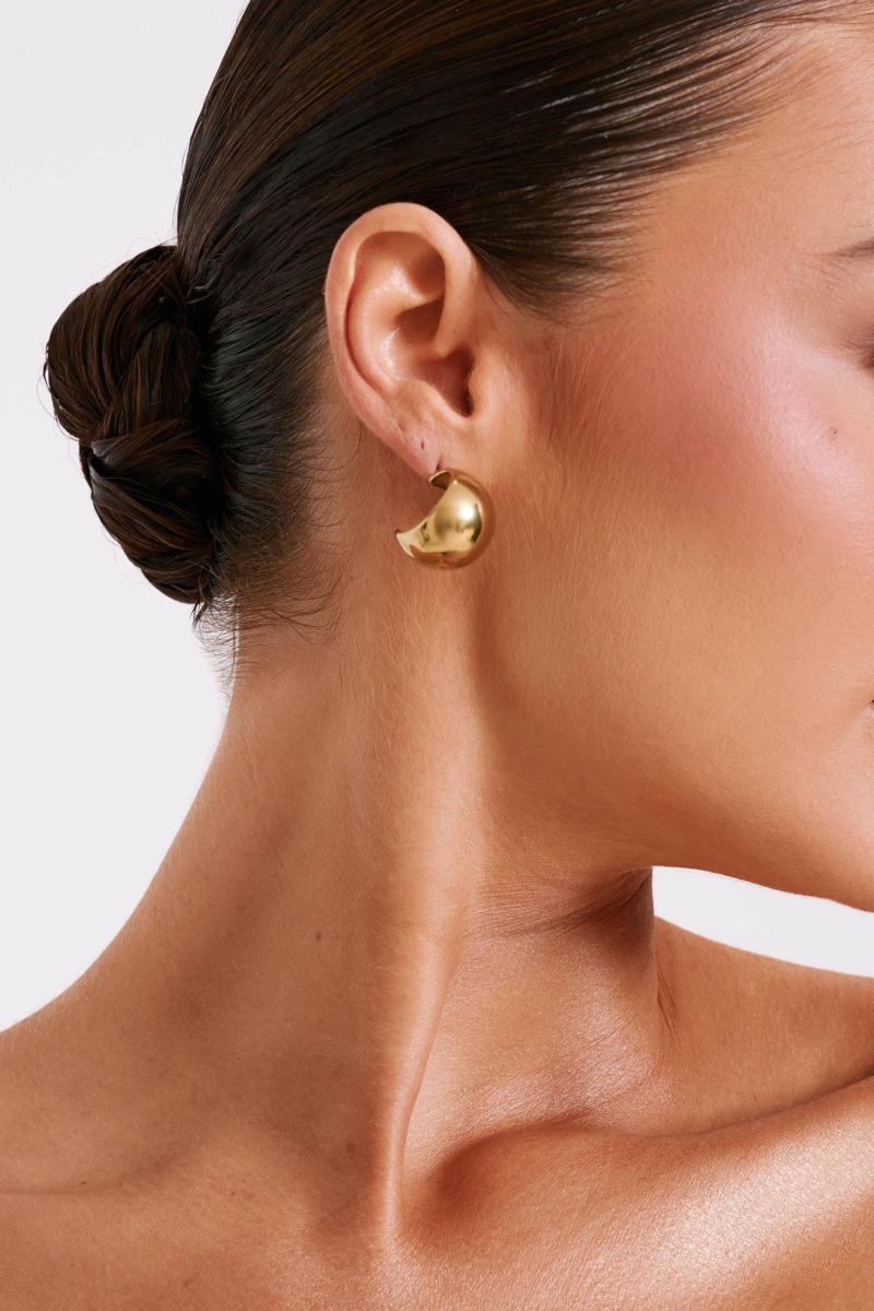 Meshki Women's Earrings in Gold GOOFASH