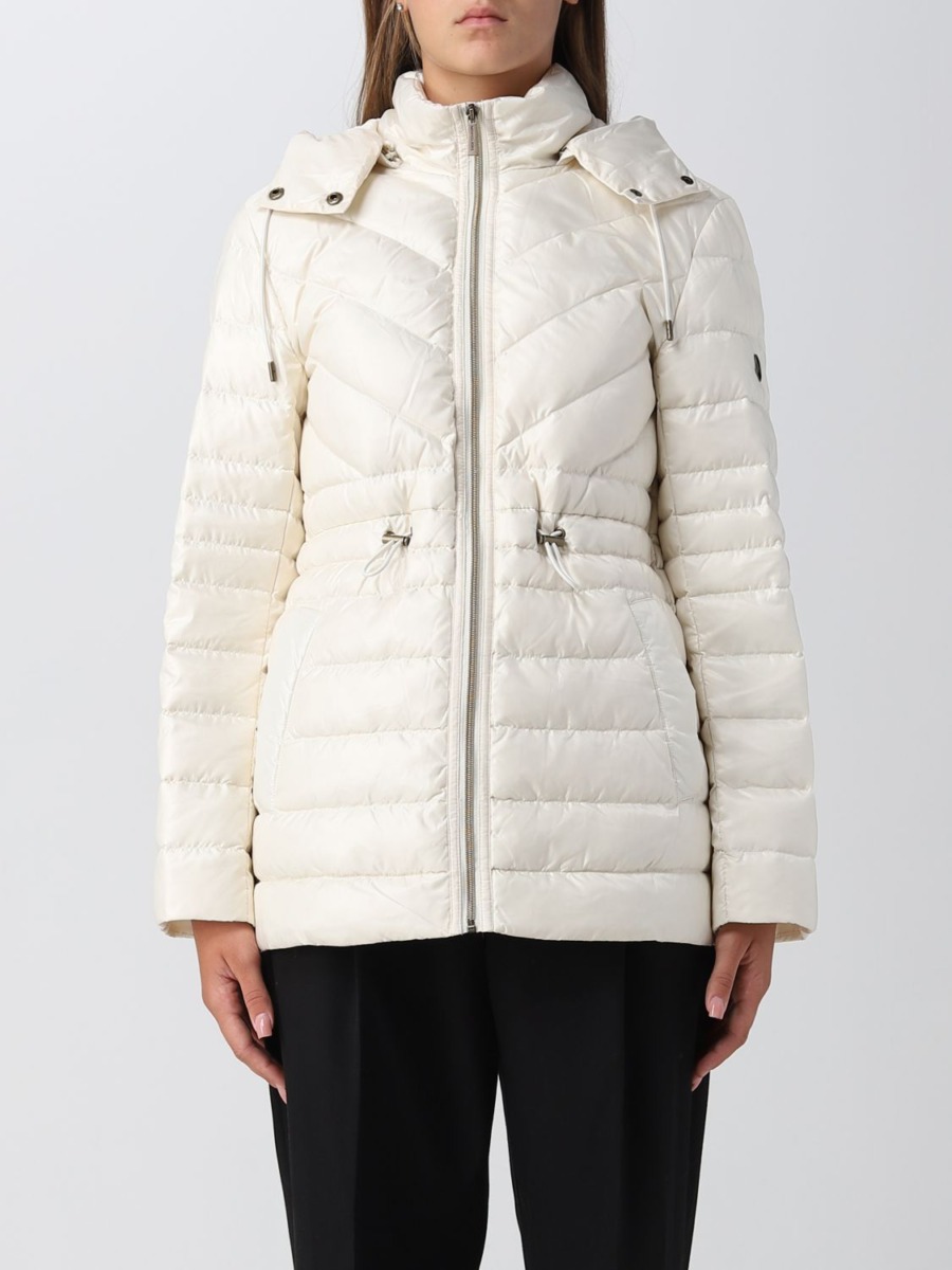 Michael Kors - Ivory Jacket for Woman from Giglio GOOFASH
